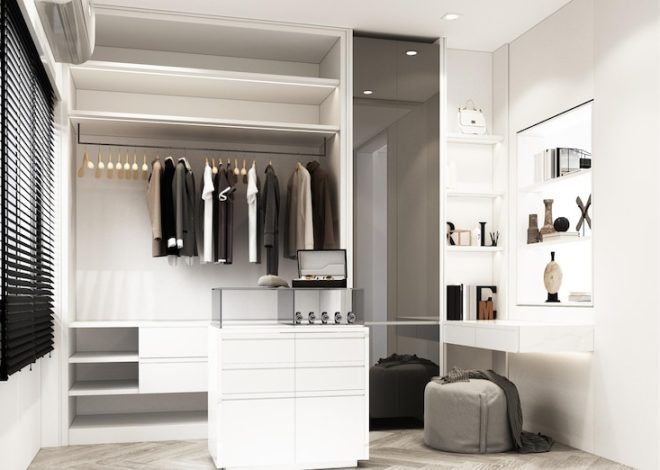 dressing-room-designed-minimal-style-with-wooden-materials-with-wardrobe-without-doors-dressing-table-with-cloth-seats-parquet-floor-wooden-blinds-3d-render_156429-2863